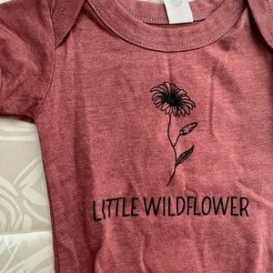 little wildflower onesie!